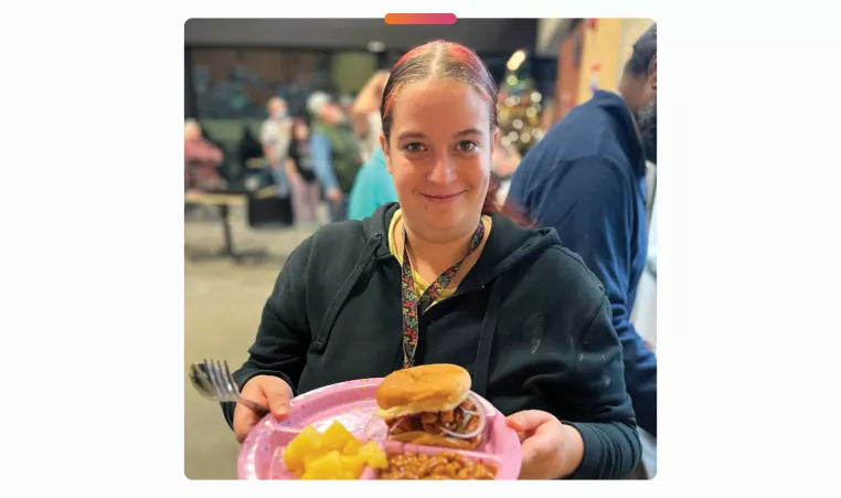 Kim, a resident at the YMCA Supportive Housing Campus.