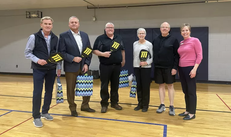 Mike Stanley, Tom Mass, Ray Houser, Bonnie Forburger, Randy Forburger, and Leisha DeSmet.