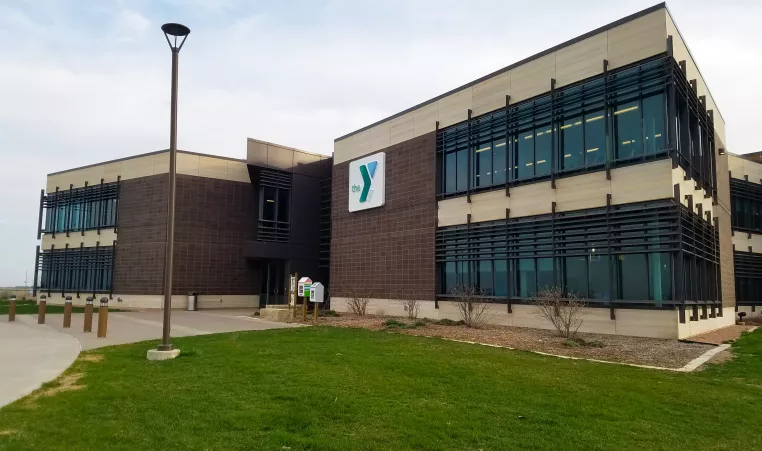 Exterior of the Indianola YMCA.
