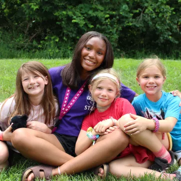 Y Camp staff and campers.