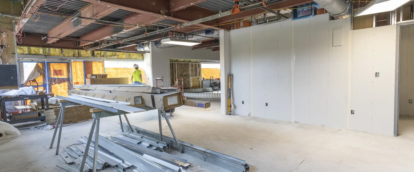 Construction In Community Space